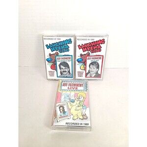 3 Vintage Jeff Foxworthy Cassette Tapes You Might Be A Redneck (Stand-Up Comedy)
